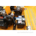 750Kg motor diesel doble tambor paseo en compactador de rodillos (FYL-860)